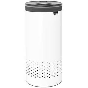 Brabantia Wasbox 35 Liter - White / Dark Grey Kunststof Deksel