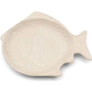 Riviera Maison Decoratie schaal Wit - Lovely Fish - Papier Mache