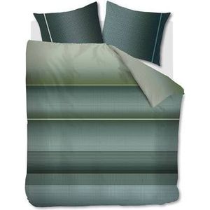 Kardol Charlottesville dekbedovertrek - Lits-Jumeaux - 240x200/220 - Blauw Groen