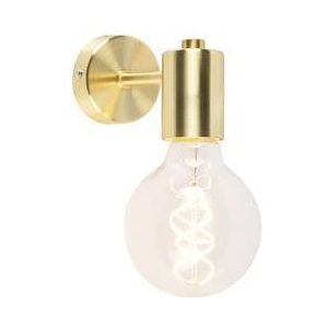 QAZQA Smart Art Deco wandlamp goud incl. G95 WiFi lichtbron - Facil
