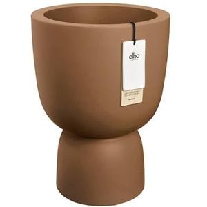 Elho Amber Coupe Round 41 - Karamel - L 41 x B  x H 58 cm - Binnen en Buiten - 100% gerecycled