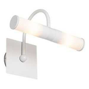 QAZQA Klassieke badkamer wandlamp wit IP44 2-lichts - Bath Arc