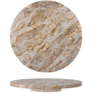 Bloomingville - Nuni - Draaiplateau - Bruin Marmer