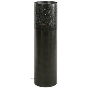 Fraaai Odetta vloerlamp cilinder zwart nikkel ø25 x 90 cm
