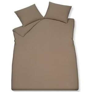 Vandyck - Dekbedovertrek PURE 66 Taupe 140x220 cm (hennep | katoen)