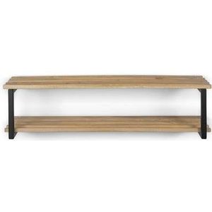 Spinder Design Rizzoli | Marco XL (100 cm) Schoenenrek - Zwart | Eiken