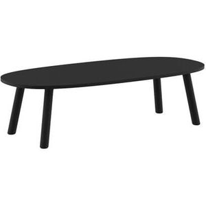 Functionals Monolite tafel 270x125 ovaal Fenix Nero Ingo