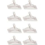 QUVIO Kledinghangers - Set van 40 - Kleerhangers - Hangers kleding - Broekhangers - Rosekleur - Koper - Staal