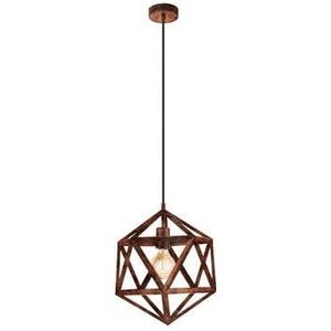 EGLO Embleton Hanglamp - E27 - Ø 30,5 cm - Koper