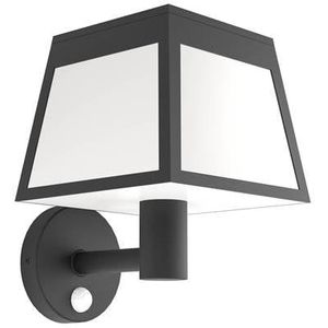 EGLO Altilia Solar Wandlamp Buiten - LED - 20 cm - Zwart|Wit