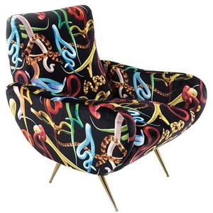 Seletti Toiletpaper Lounge fauteuil Snakes