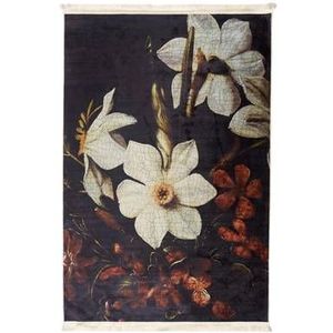 Essenza Daffodils Reunited Vloerkleed 120 x 180 cm - Zwart
