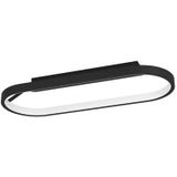 EGLO Codriales Plafondlamp - LED - 79 cm - Zwart|Wit - Dimbaar