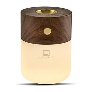Gingko Smart Diffuser Lamp - Geuroliebrander - Walnoot