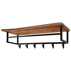 LT-Luce Kapstok Edge 6 Haken Boomstam Hoedenplank 100cm