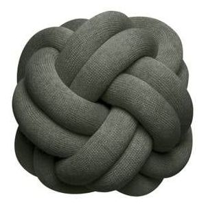 DESIGN HOUSE STOCKHOLM - KNOT kussen Forest Green - Ø30cm