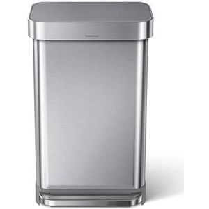 Simplehuman Afvalemmer Rectangular 45 liter