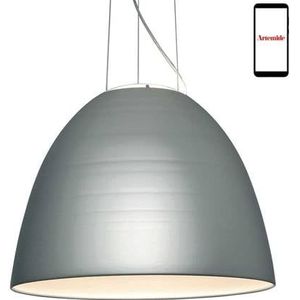 Artemide Nur hanglamp Ø55 LED dimbaar via smartphone mat aluminium