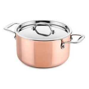 Kookpan Ducq Copper Hoog 20 cm