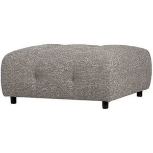 WOOOD Hocker Louis - Polyester - Coffee - 43x90x90