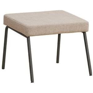 Bronx71® Hocker Espen taupe gerecyclede stof