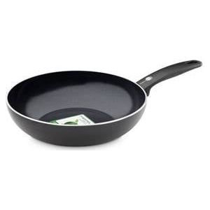 GreenPan Cambridge wokpan 28cm - zwart - inductie - PFAS-vrij