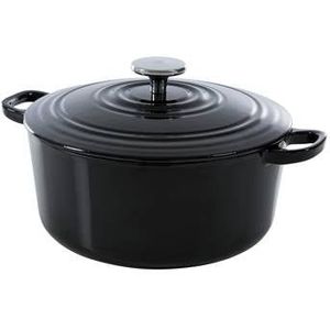 BK Bourgogne braadpan Ø 24 cm - zwart - gietijzer - inductie