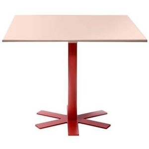 Petite Friture Parrot tafel 90x90 lichtroze