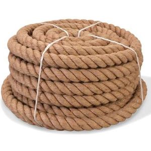 vidaXL Touw 12 mm 250 m 100% jute