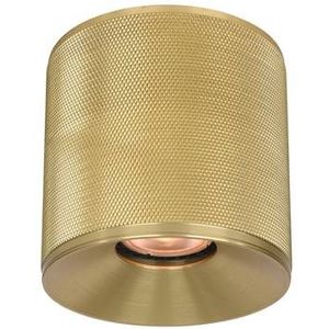 Artdelight - Plafondlamp Costa Ø 10,5 cm GU10 mat goud