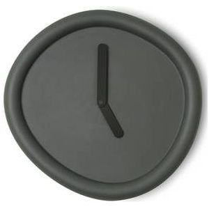 Ronde Klok Diepgroen / Round Clock Deepgreen- Design klok Werkwaardig