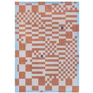 Louis de Poortere Craft Chess Vloerkleed 170 x 240 cm - Nude