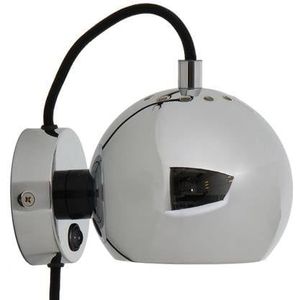 Frandsen Ball wandlamp LED metallic chroom