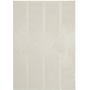 Flycarpets Aurelia Modern Vloerkleed - Creme - 80x150 cm