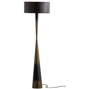 BePureHome Blackout Too Staande Lamp - Zwart - 151x45x45