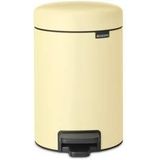 Brabantia NewIcon Prullenbak - 3 liter - Mellow Yellow