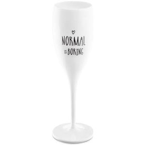 Champagneglas Koziol Superglas Cheers No. 1 Normal Is Boring