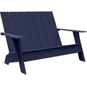 Loll Designs Adirondack 2-zits tuinbank navy blue