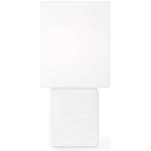 Home Sweet Home Moderne Tafellamp Charm wit - 9|11|25cm - Bedlampje
