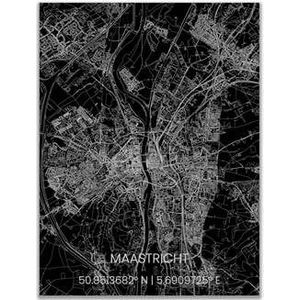 Brandthout Maastricht Aluminium Citymap H120 B80