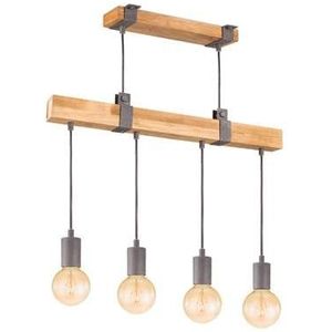 Home Sweet Home Hanglamp Denton - hout - 70x14x128cm