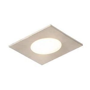 QAZQA simply - Moderne LED Inbouwspot - 1 lichts - L 83 mm - Staal - Woonkamers-sSlaapkamers-sKeuken