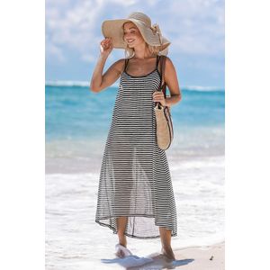 Gestreepte slip-jersey cover-upjurk