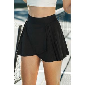 Zwarte actieve skort