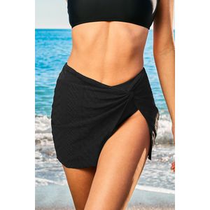 Zwarte - Side Twist - Zwemrok