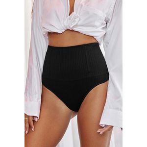 Zwarte hoge taille trainer