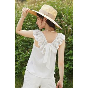 Hartvormige gegolfde top