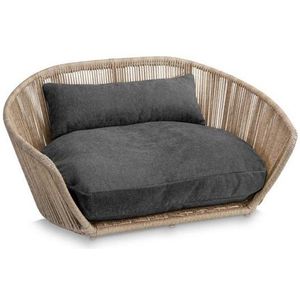 Laboni VOGUE Design-Hundebett Tudor in Anthrazit  Anthrazit, Goldgelb, Grau, Oliv, Rosa