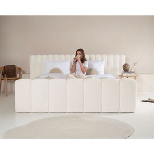 Boxspring Amsterdam, Maat-180 x 200 cm, Inclusief Luxe Matras?-Nee, zonder matras