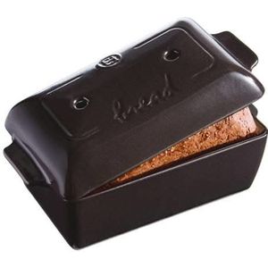 Emile Henry Brotbackform Fusain - 22 x 15 cm / 2.2 Liter